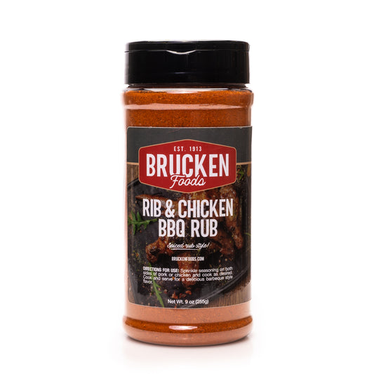 Rib & Chicken BBQ Rub  9 oz